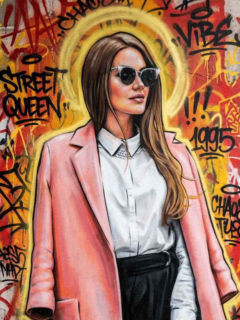 Graffiti Street — AI prompt result (after)
