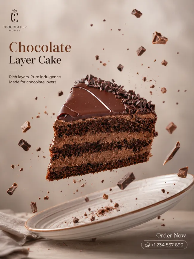 Levitating Food Photography — Floating Product Ad — AI prompt result (after)