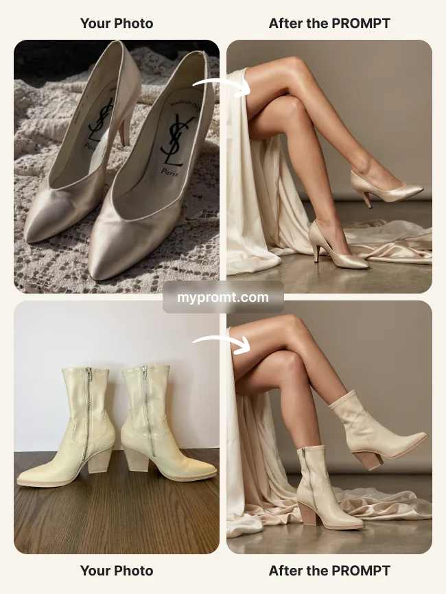 Luxury heels editorial campaign shot — example 2