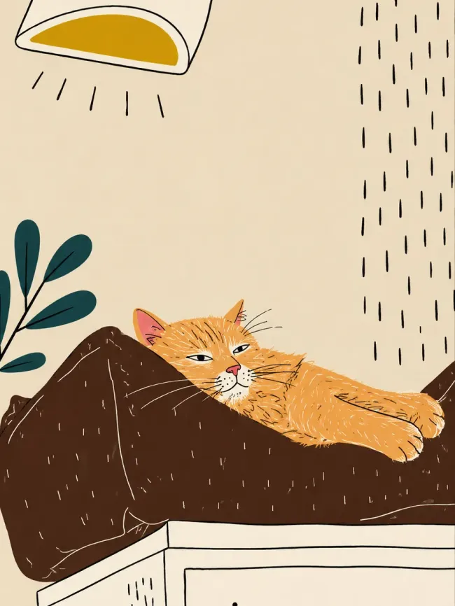 Naïve illustration poster — example 5