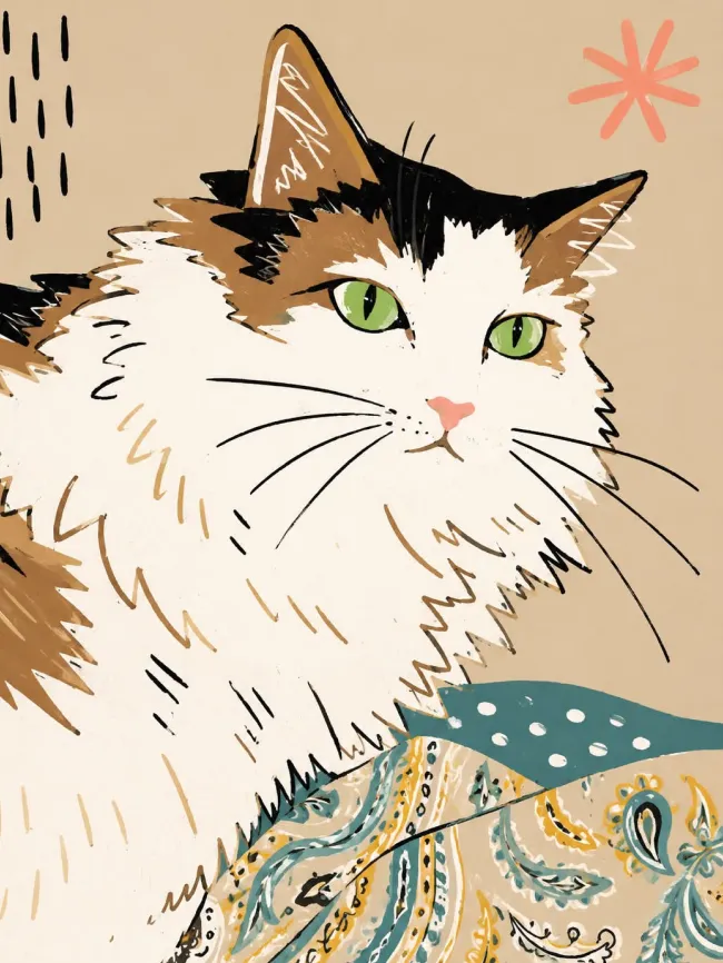 Naïve illustration poster — example 6