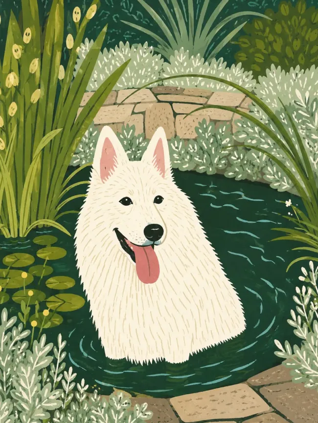 Naïve illustration poster — example 7